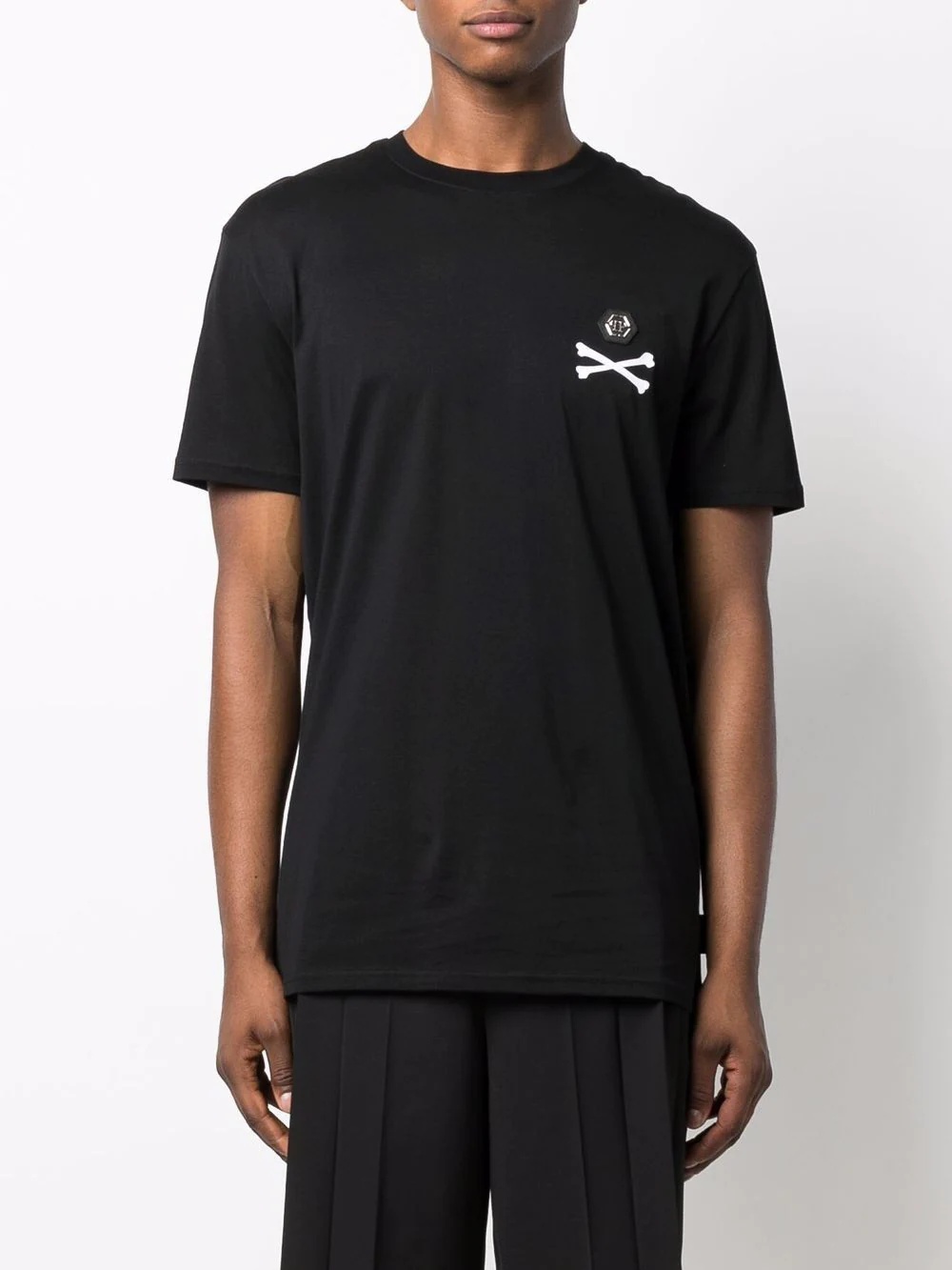 skeleton print T-shirt - 3