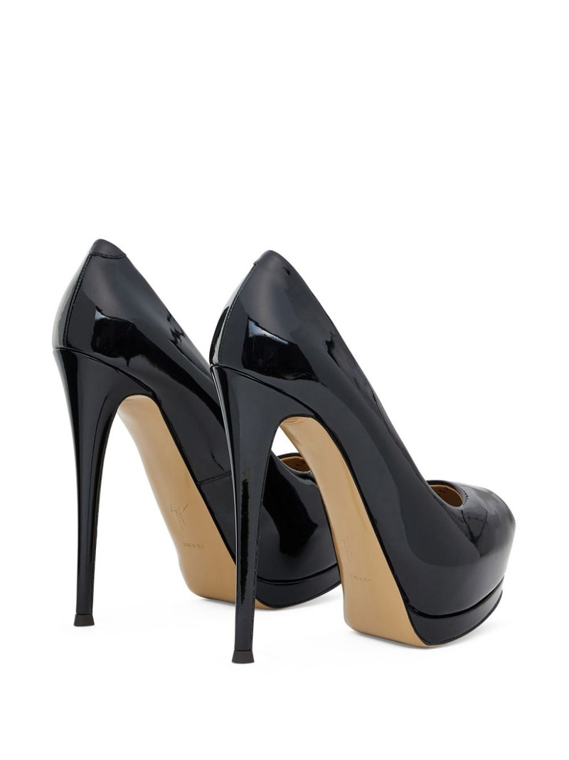 Sharon 130mm leather pumps 3