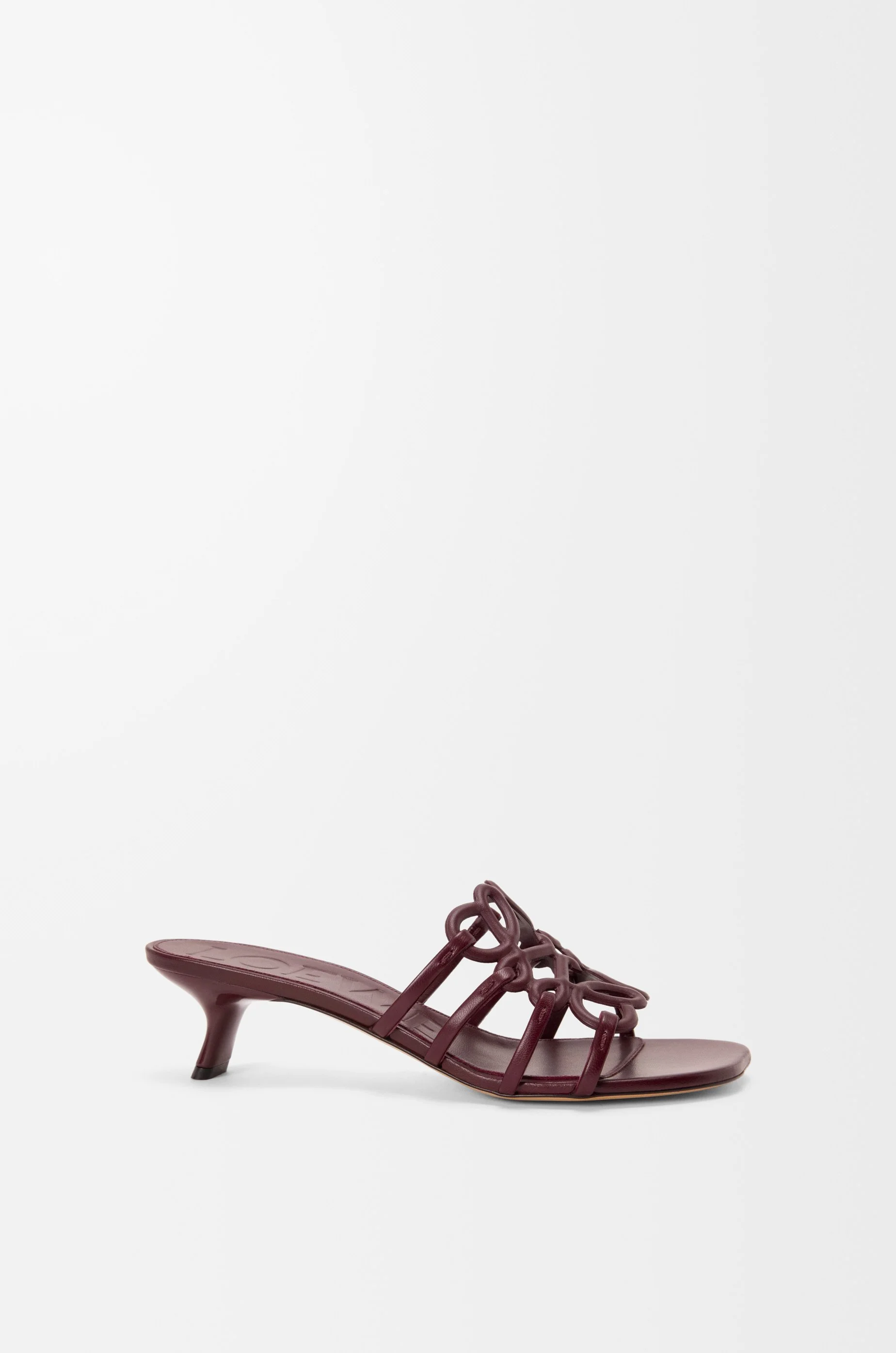 Petal Anagram slide in soft calfskin - 1