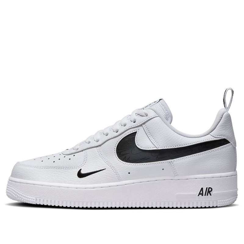 Nike Air Force 1 Low 'Multi-Etch Swoosh White Black' FV1320-100 - 1