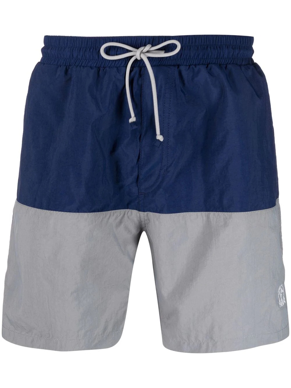 colour-block swim shorts - 1