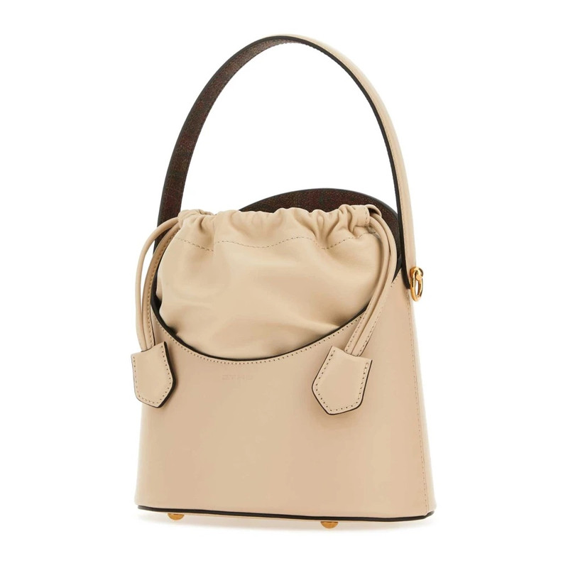 Etro LEATHER BUCKET BAG outlook