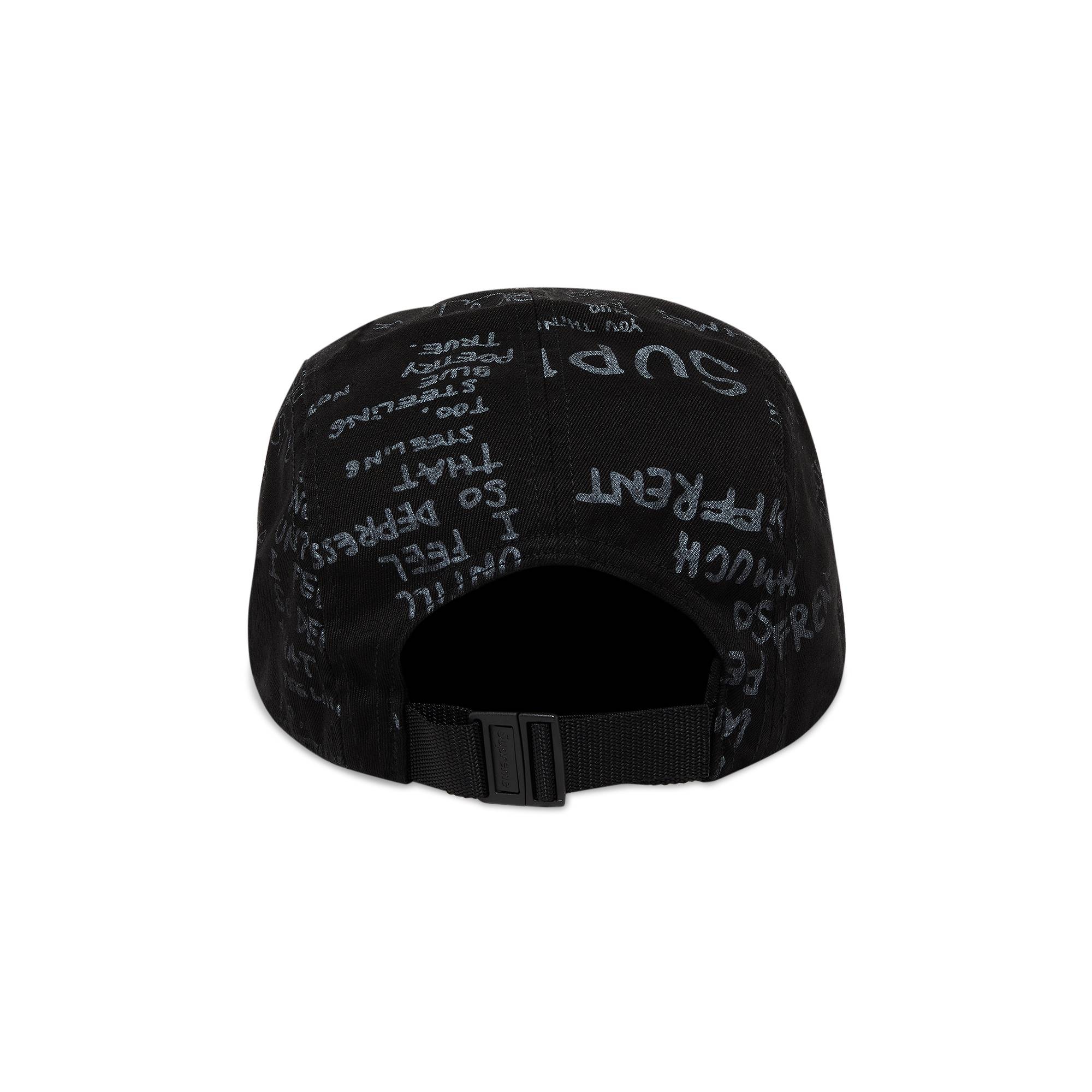 Supreme Gonz Poems Camp Cap 'Black' - 4