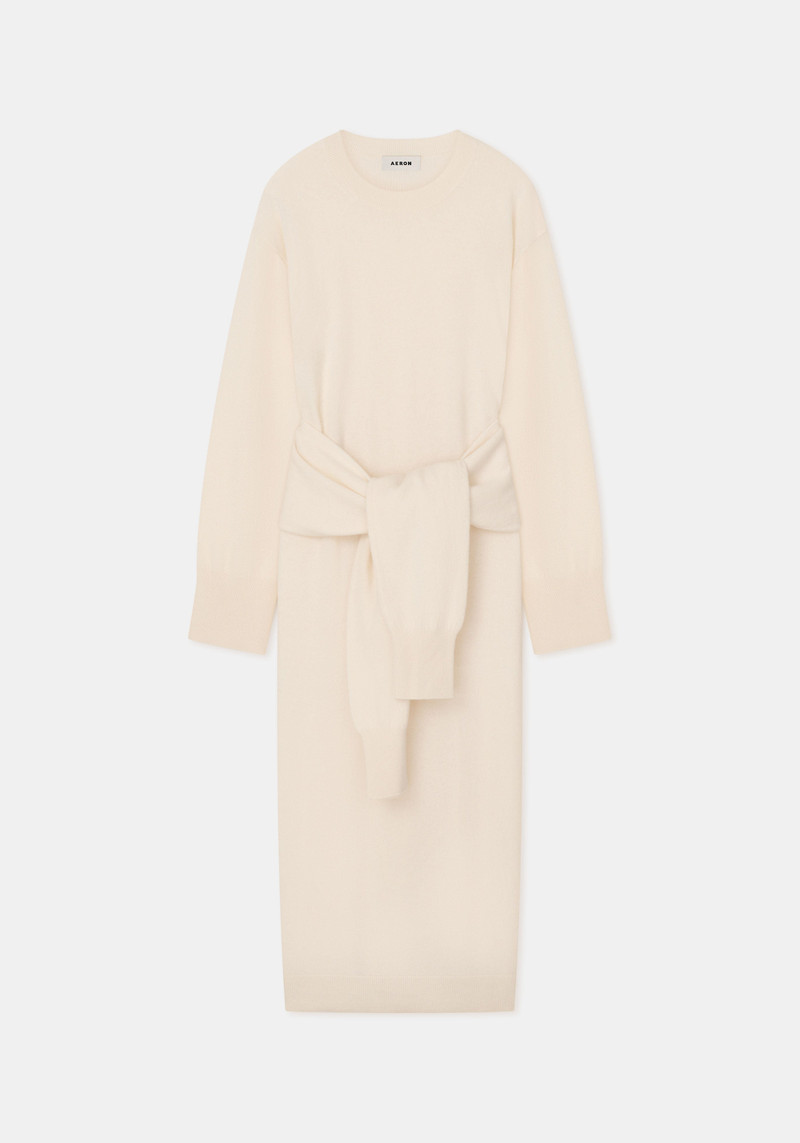 AERON EASE Cashmere blend sweater maxi dress outlook