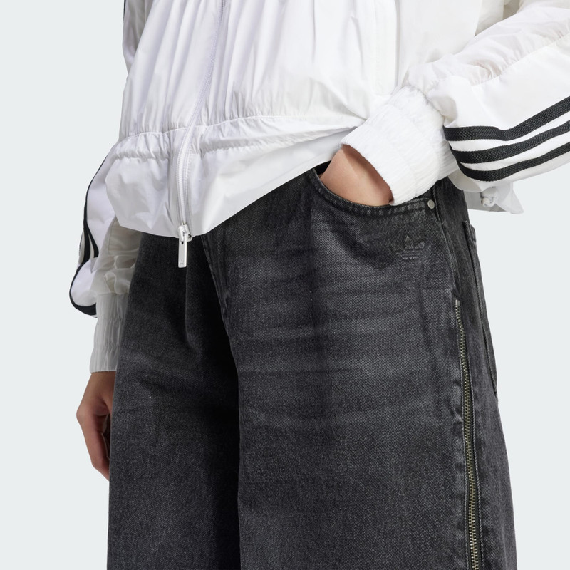 Adilenium Season 3 Zip Washed Denim Pants 5