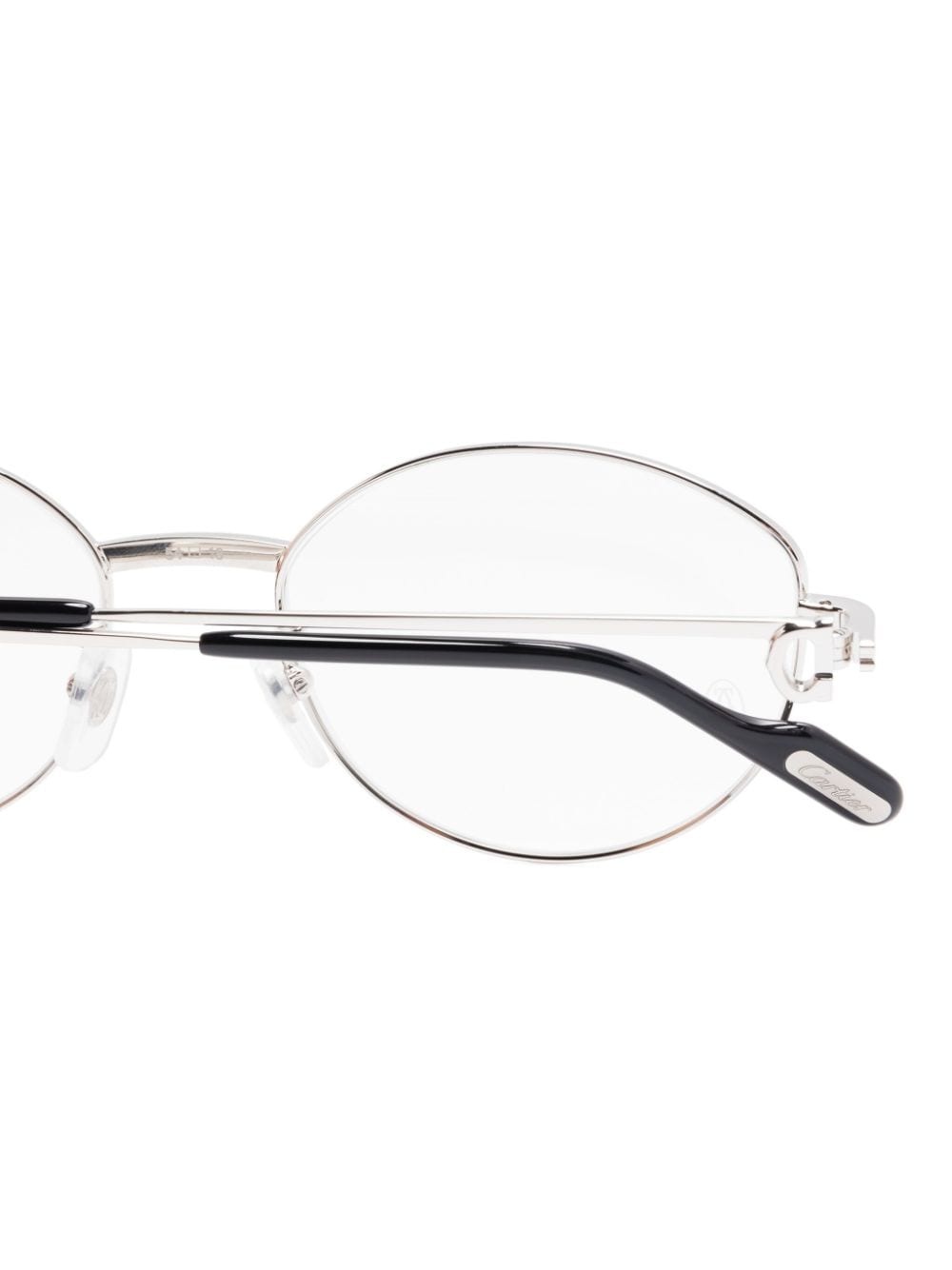 oval-frame glasses - 3