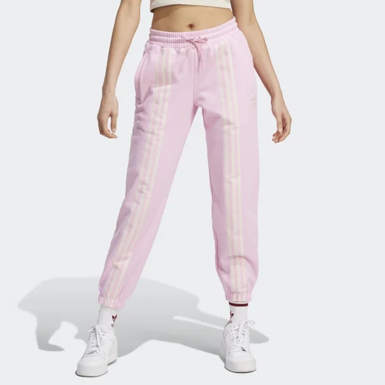 (WMNS) adidas Adicolor 70s 3-Stripes Sweatpants 'Pink' IK7854 - 3