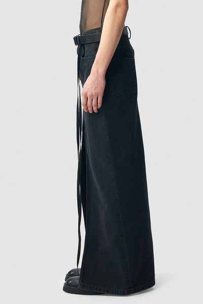 Ann Demeulemeester Jelle Long 5-Pockets Skirt With Double Slit outlook