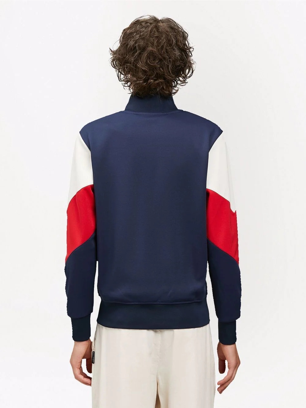 colour-block track jacket - 4