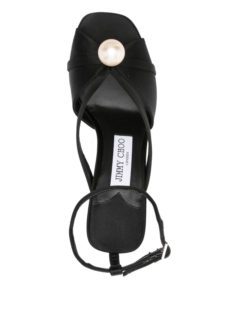 Jimmy Choo Siva 95 satin sandals - 4