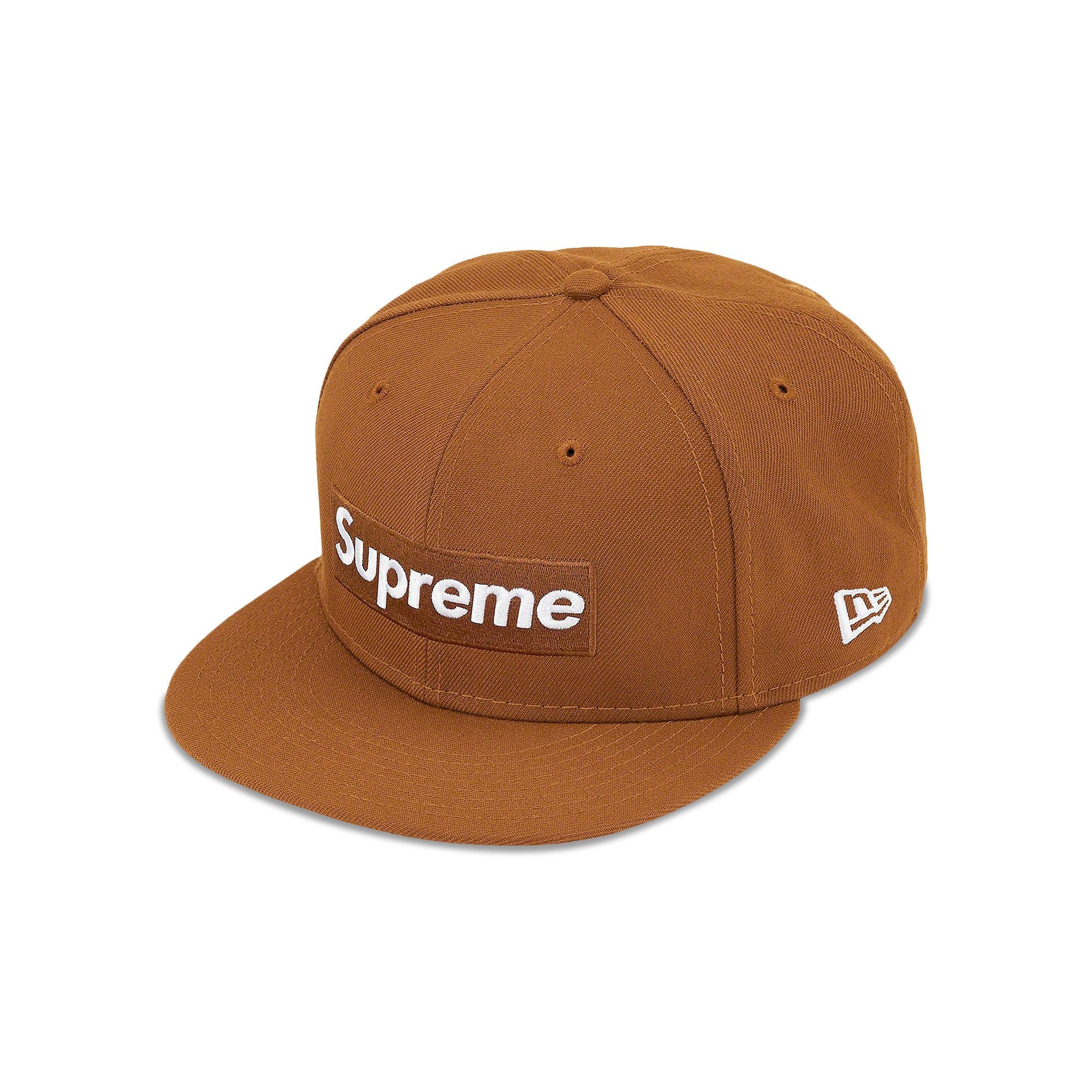 Supreme Money Box Logo New Era 'Brown' - 1