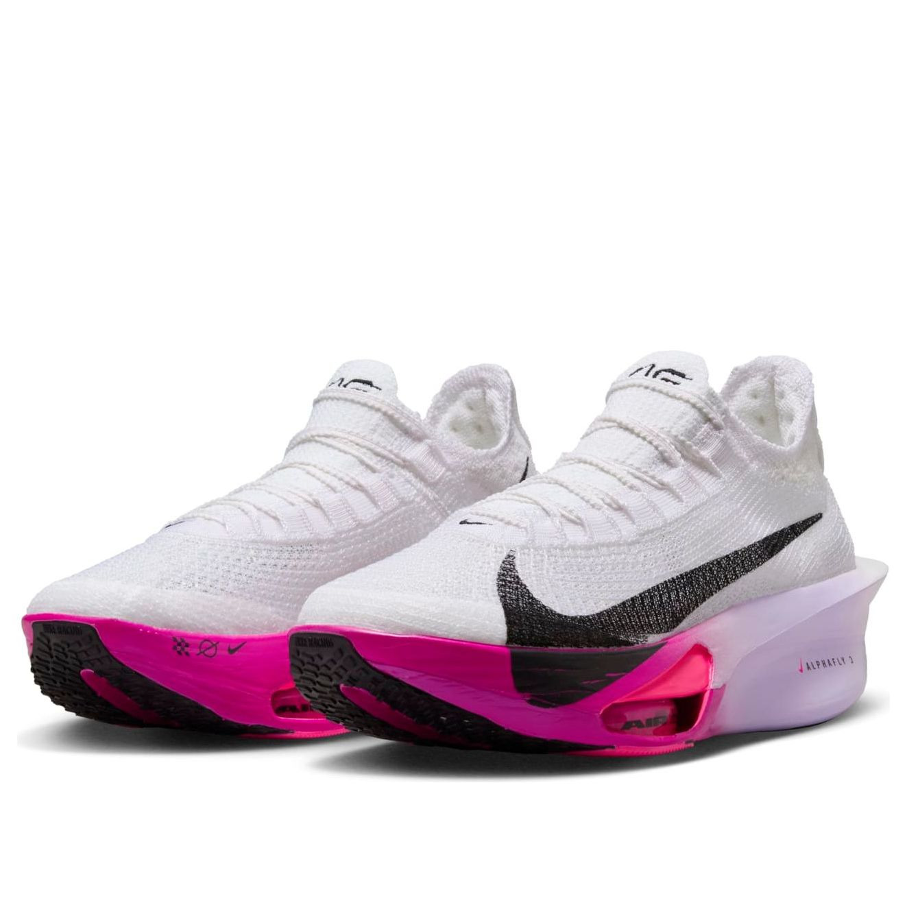 (WMNS) Nike ZoomX Alphafly NEXT% 3 'White Purple Agate' FD8315-100 - 2