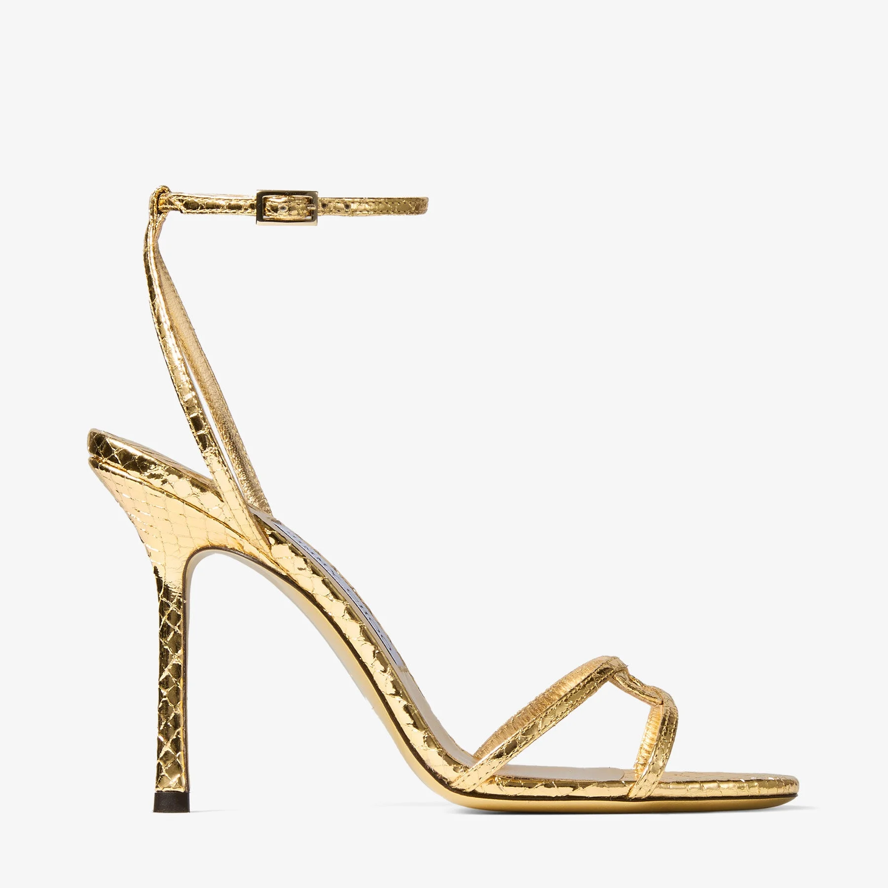 Leo 100
Gold Candy Wrap Leather Sandal - 1