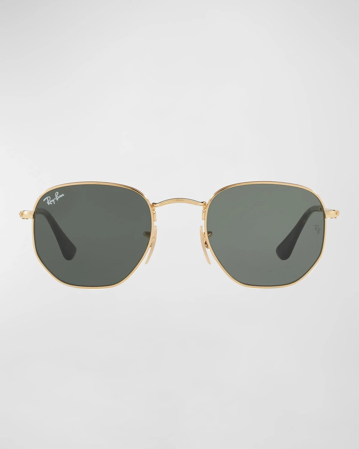 Square Metal Keyhole Sunglasses, 54MM - 1