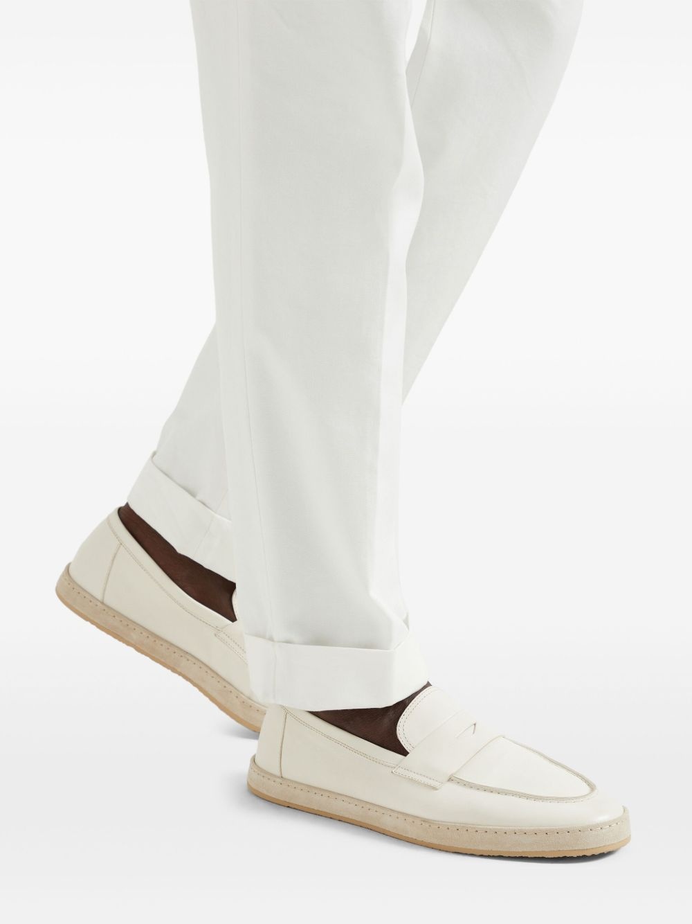 leather loafers - 5