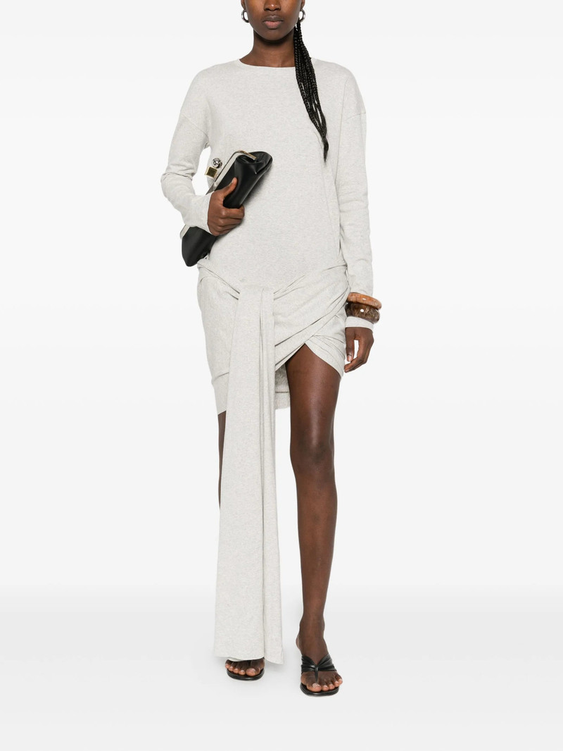 gimaguas Gimaguas Ashley Tie-front Draped Mini Dress outlook