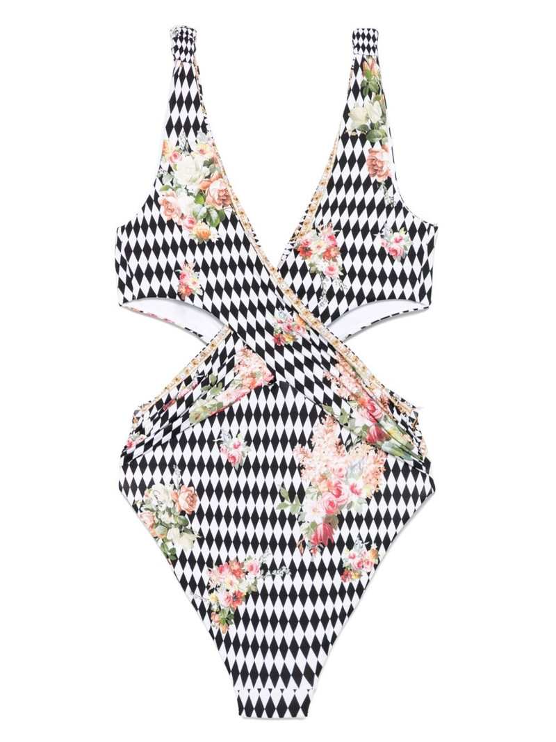 CAMILLA Rococo Glow Twist swimsuit outlook