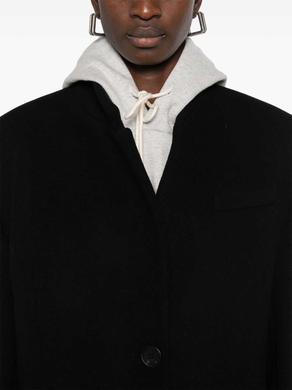 single-breasted coat - 5