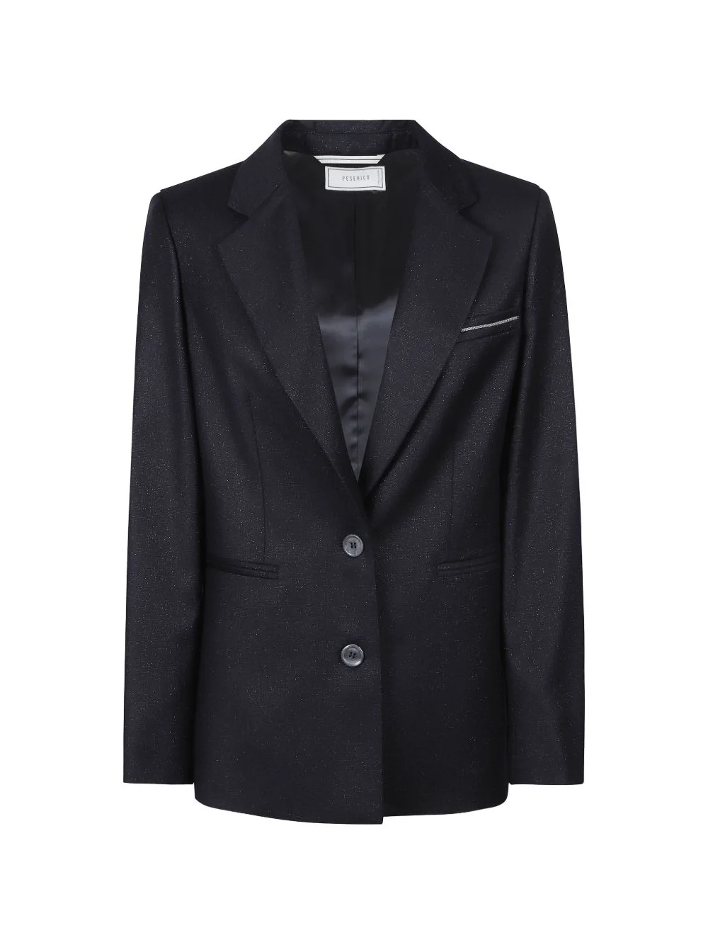 embellished single-breasted blazer - 1