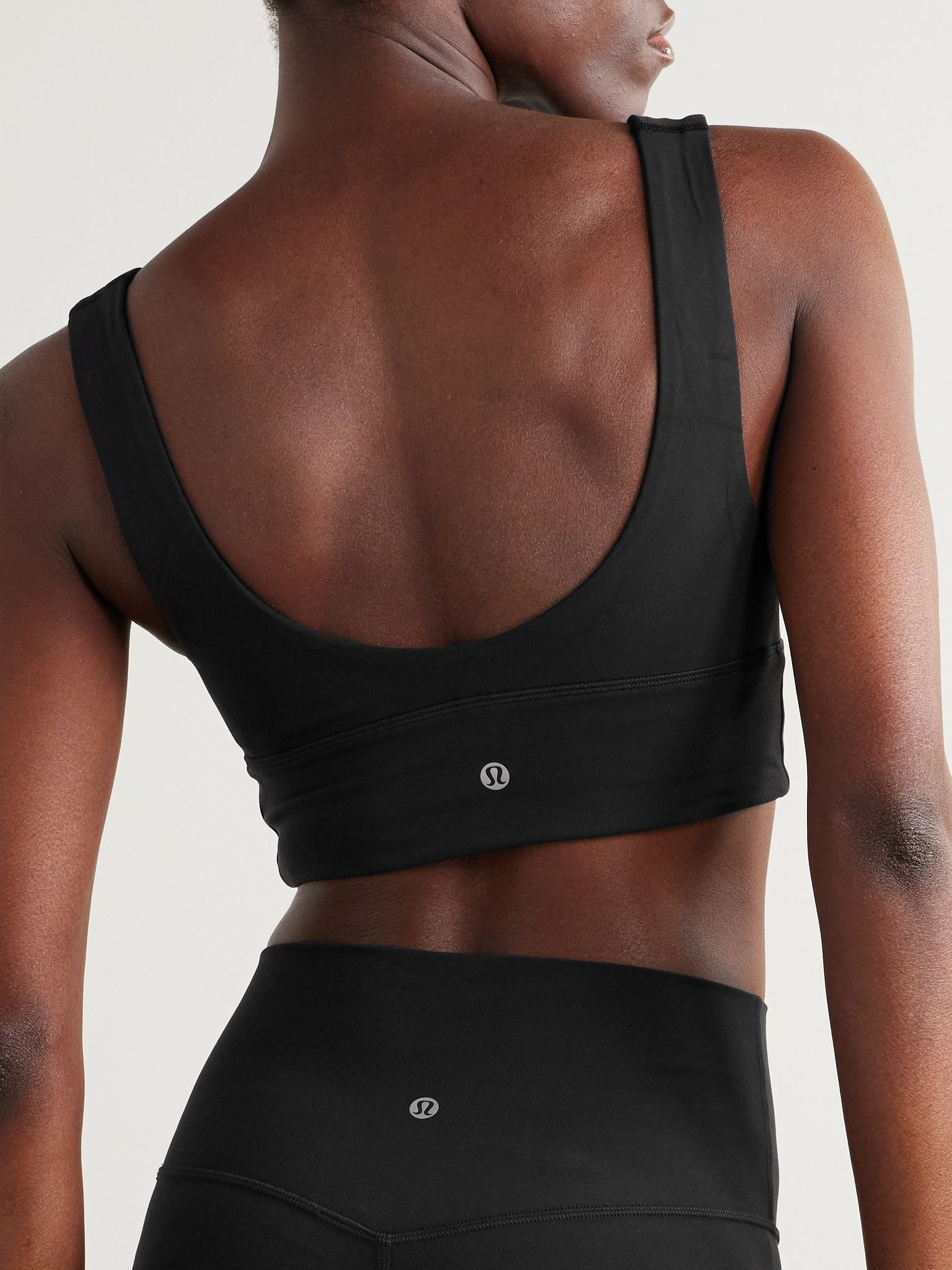 Yoga Align™ V-Neck Nulu™ sports bra Black - 3