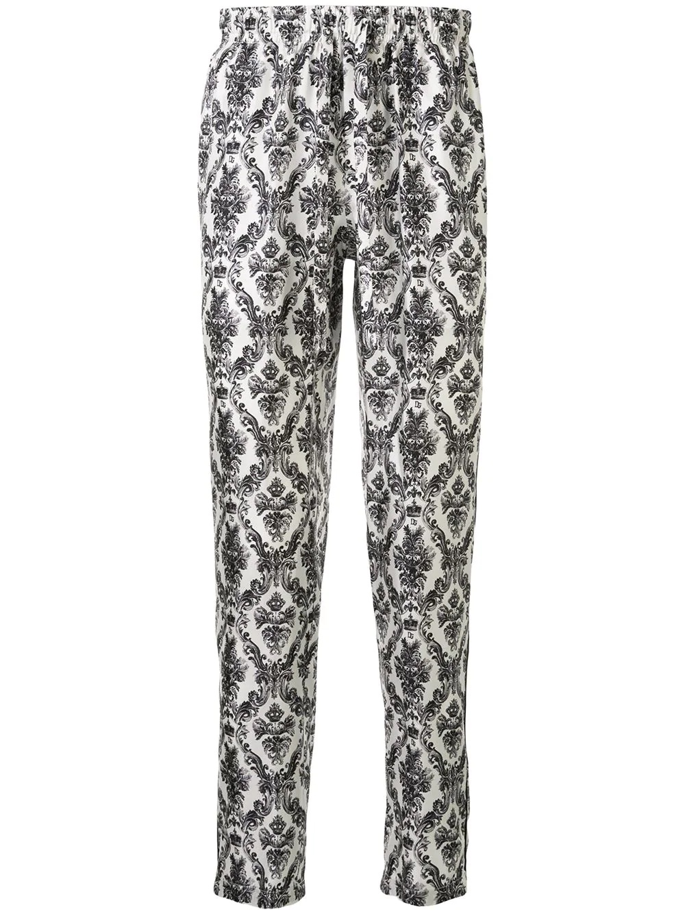 all-over print trousers - 1