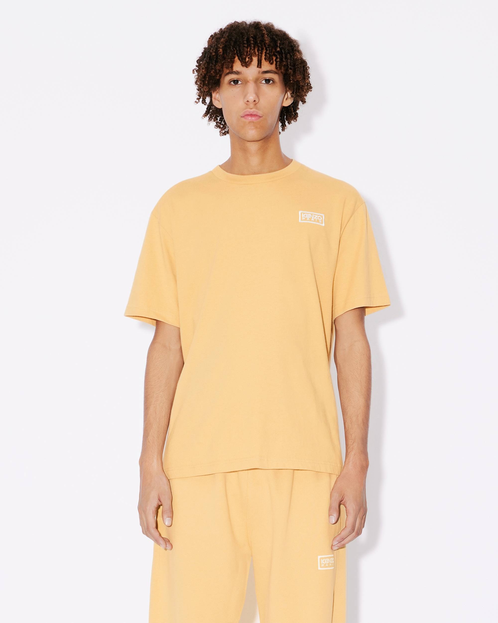 'Bicolor KENZO Paris' classic two-tone embroidered T-shirt - 3