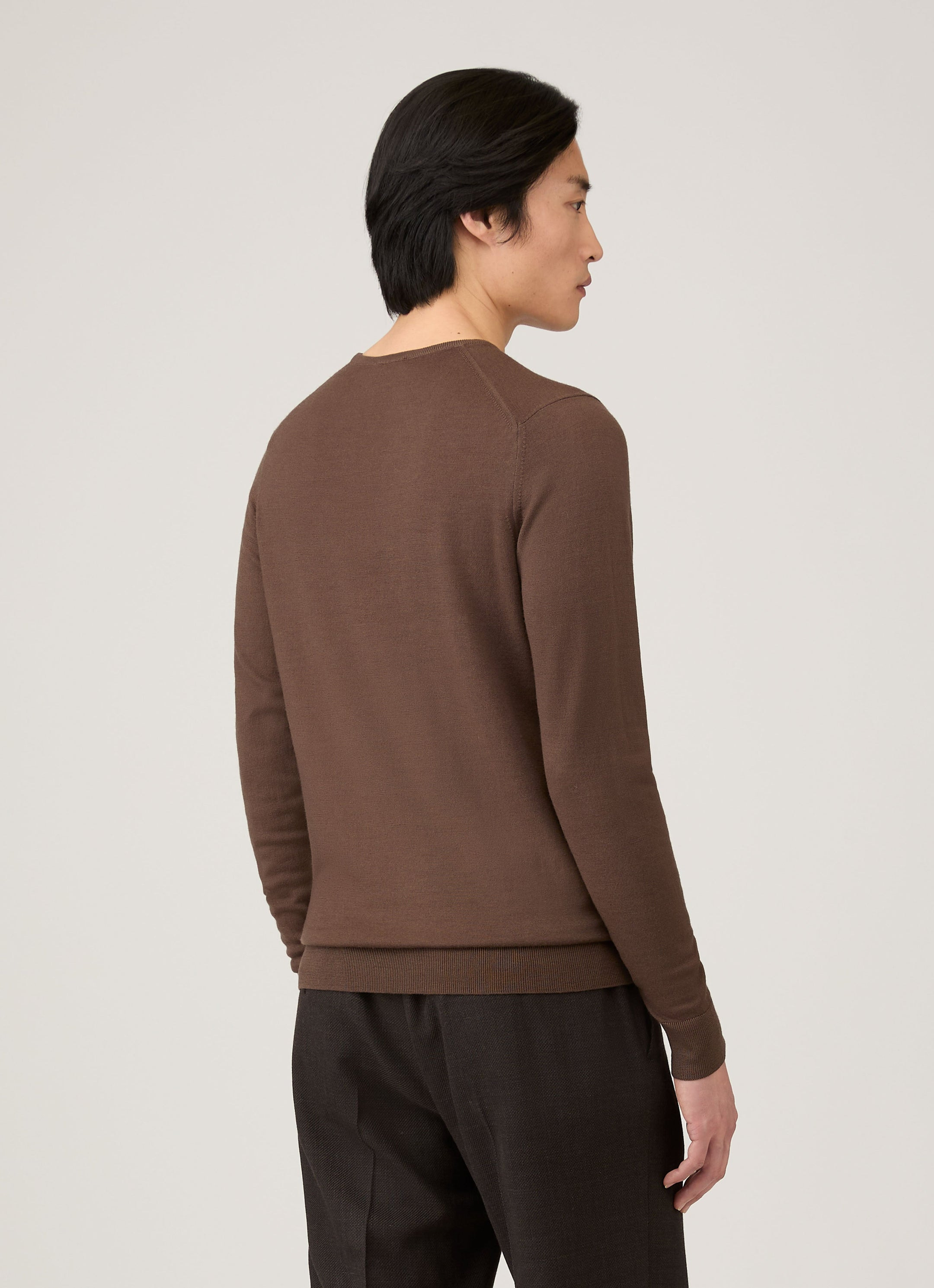 Extra‑Fine Merino Crew Neck - 5