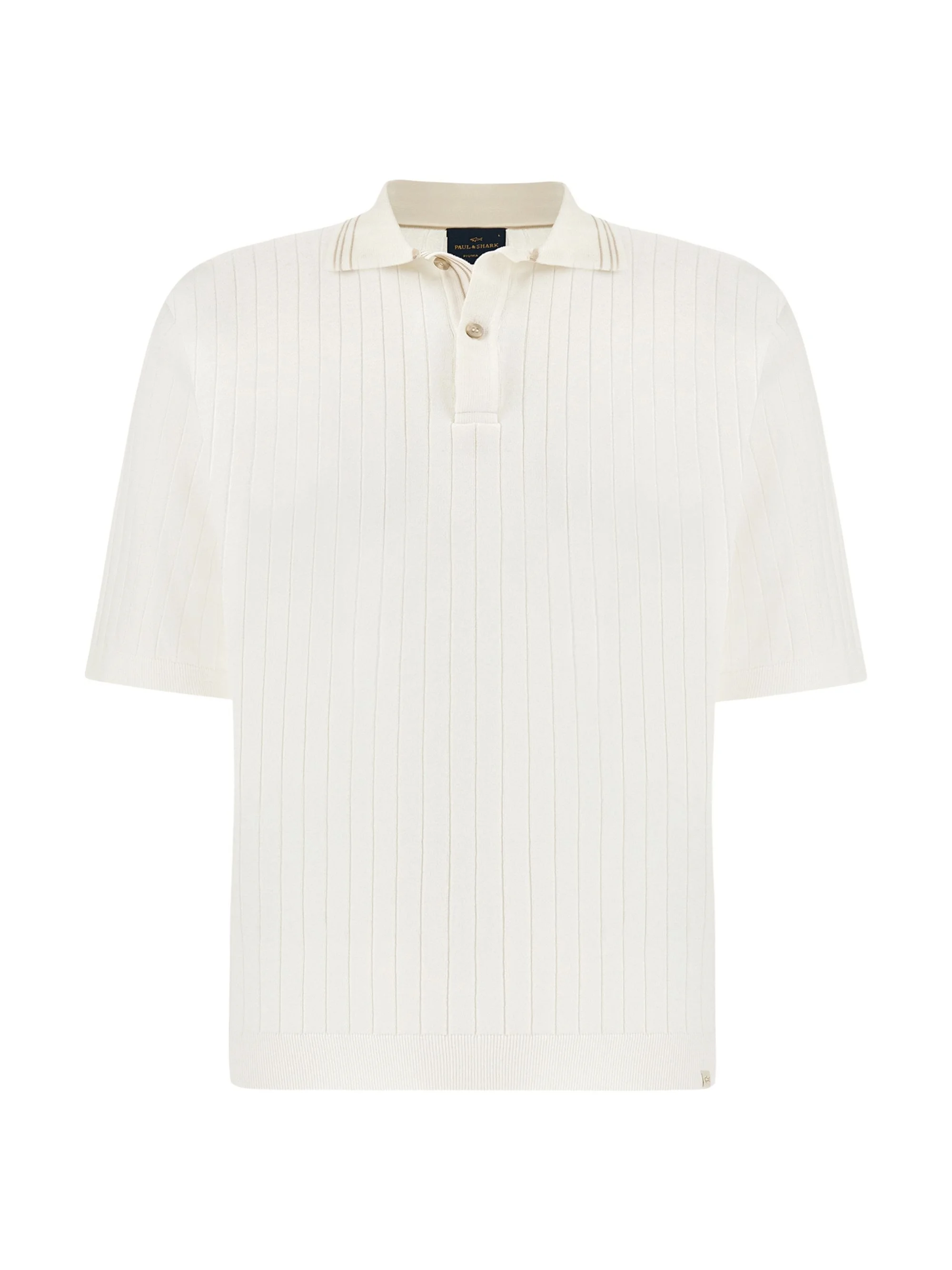 Superlight feather cotton polo shirt - 1