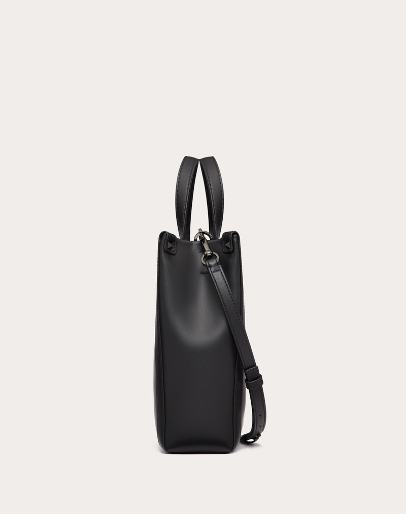 MINI VLTN LEATHER SHOPPER 4