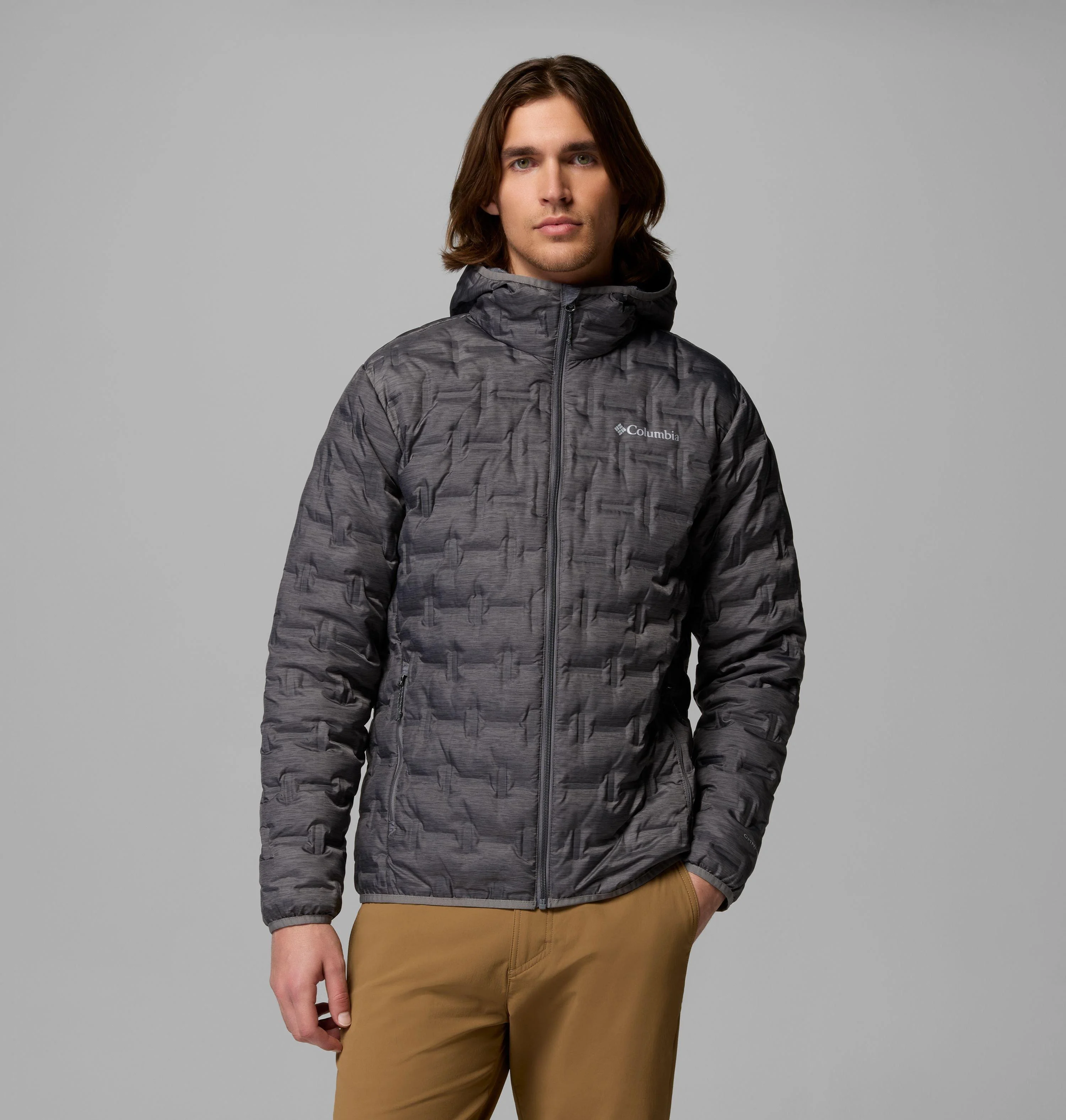 Men's Delta Ridge II Down Hooded Jacket - 1