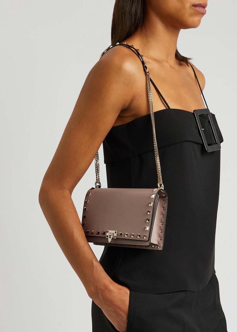 Valentino Garavani Rockstud Leather Pouch - 6