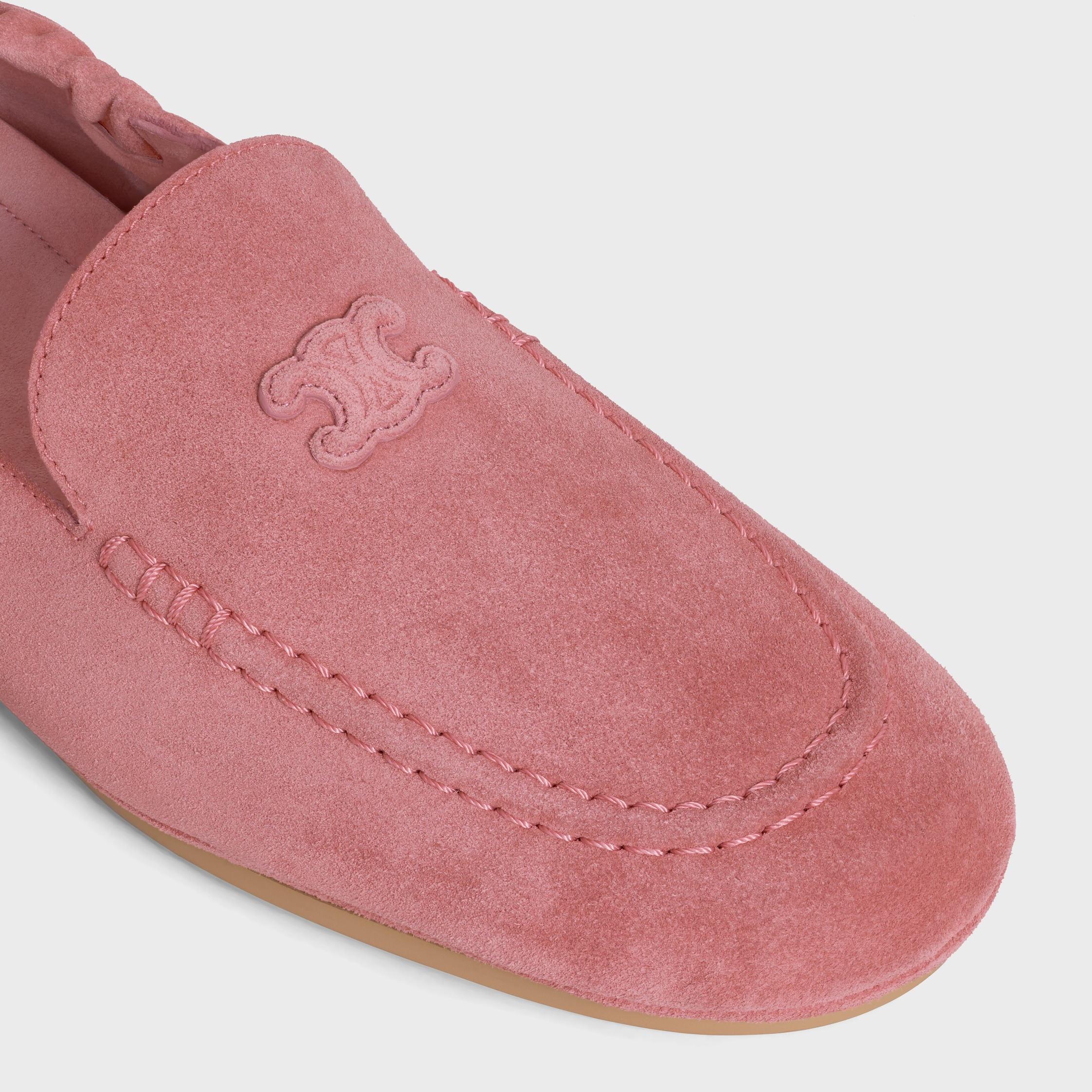CELINE ADAM LOAFER  IN SUEDE CALFSKIN - 4