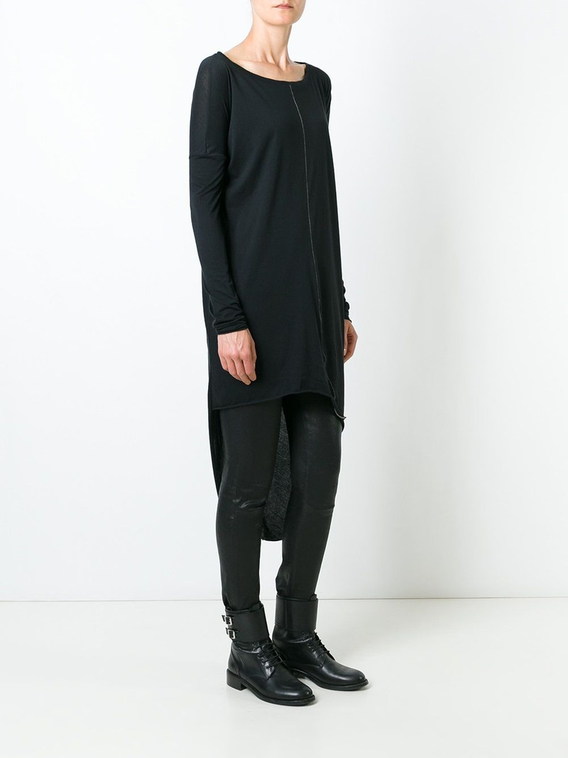 asymmetric long T-shirt 3