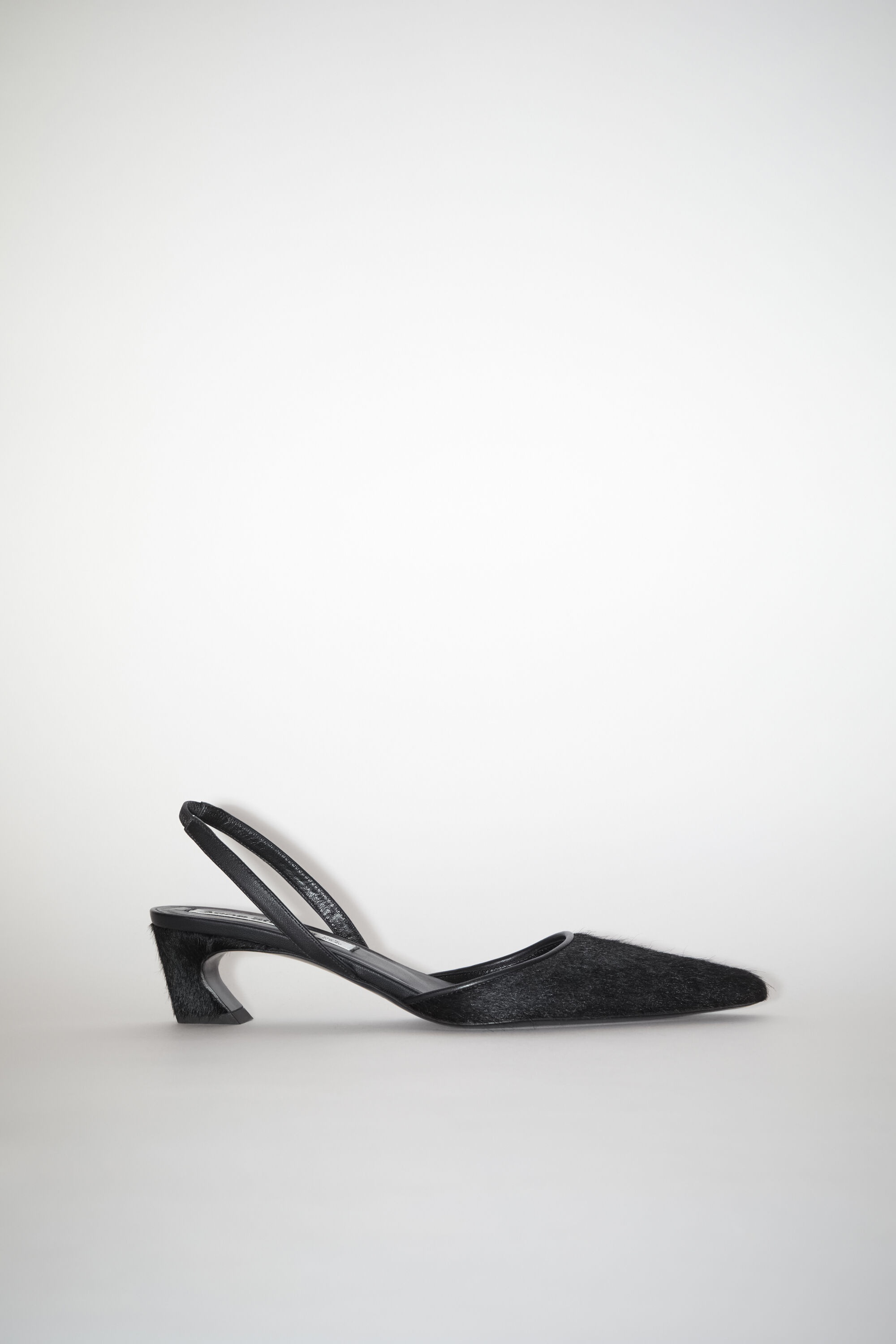Slingback shoes - Black - 1