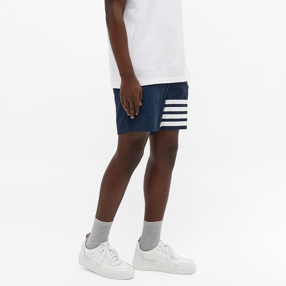 Thom Browne Snap Front 4 Bar Swim Short - 4