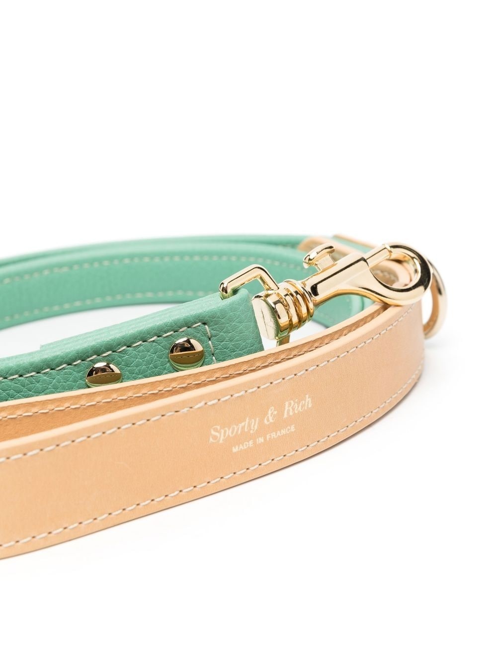 leather pet lead - 2