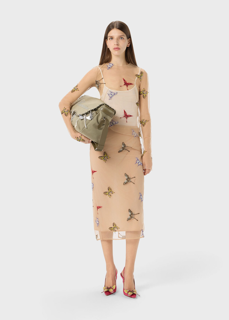 MIDI TULLE SKIRT WITH EMBROIDERY 5