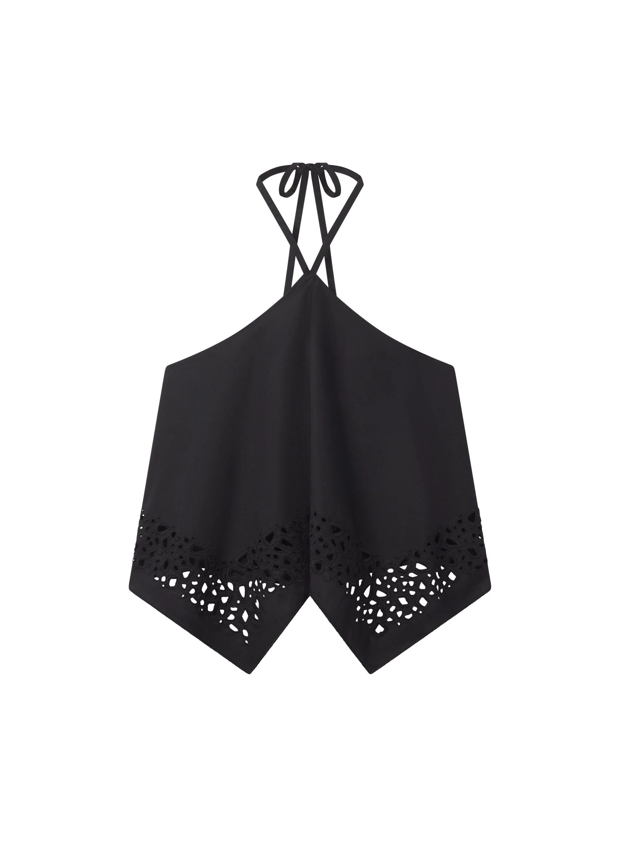 Aleia Embroidered Cotton Top - 1