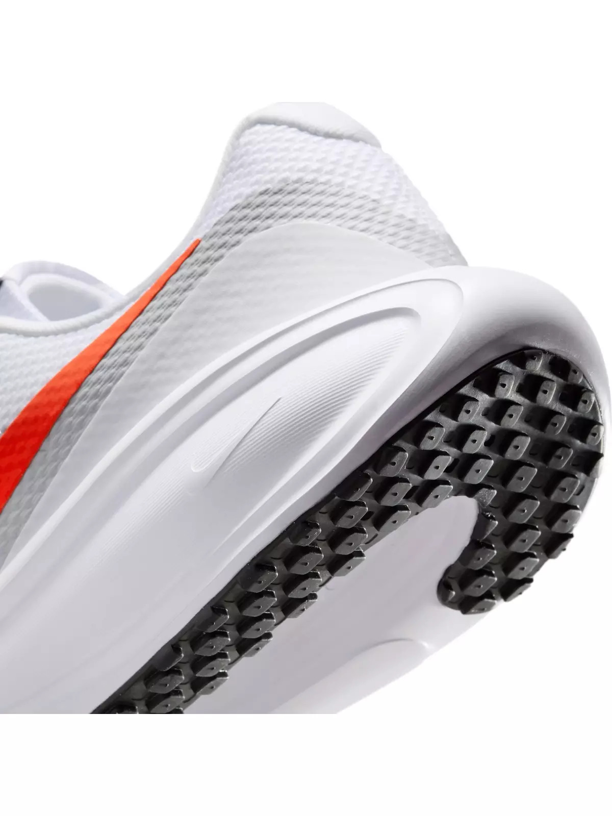 Revolution 8 "White/Pure Platinum/Black/Bright Crimson" Men's Running Shoe - 8