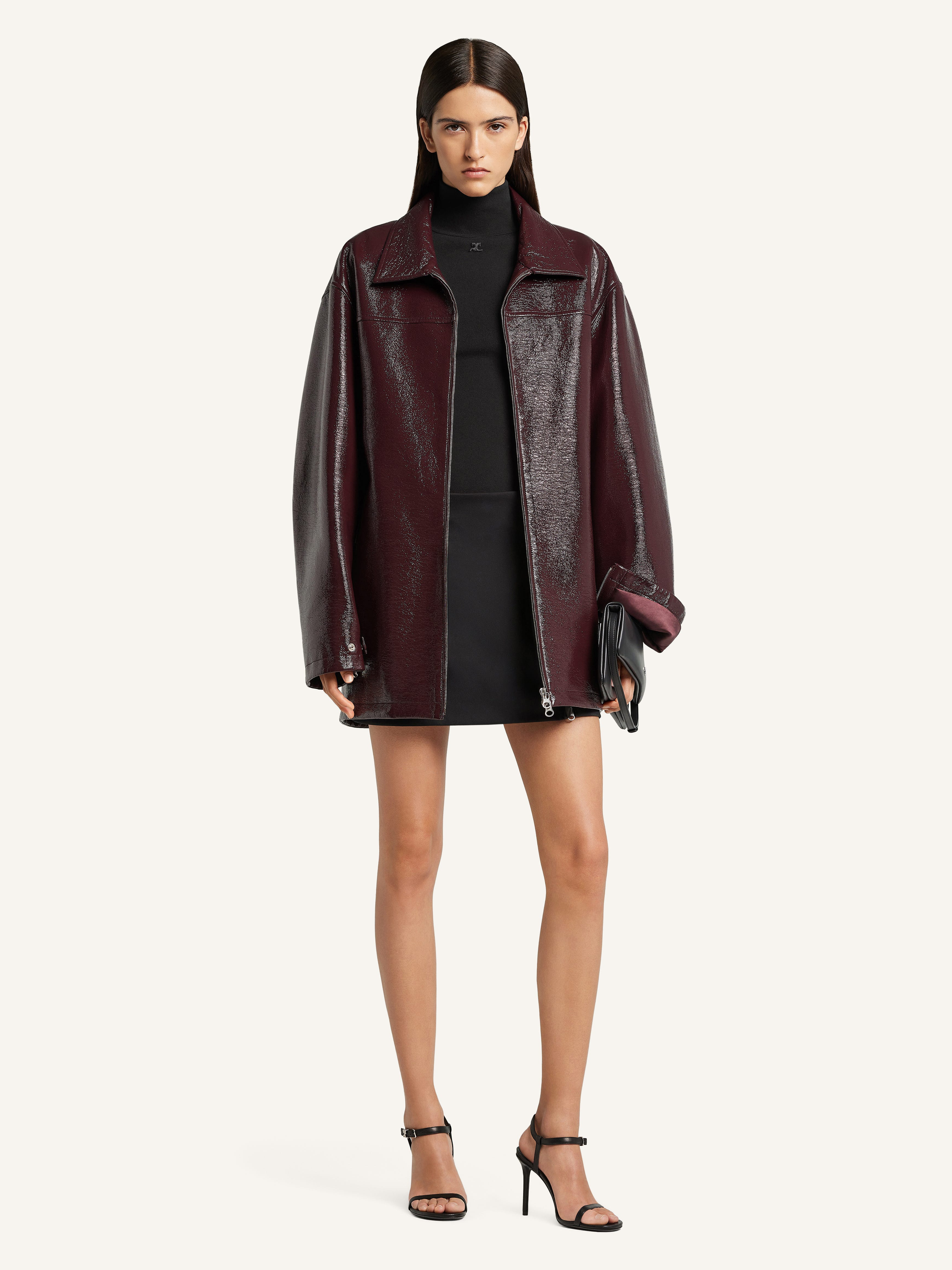 OVERSIZED VINYL JACKET - 2