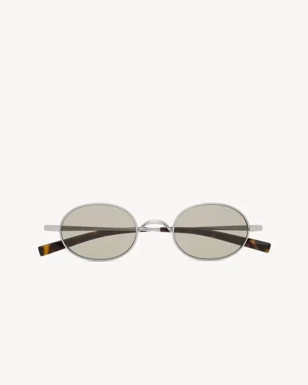 Saint Laurent SL 948 T Sunglasses Silver Men - 1