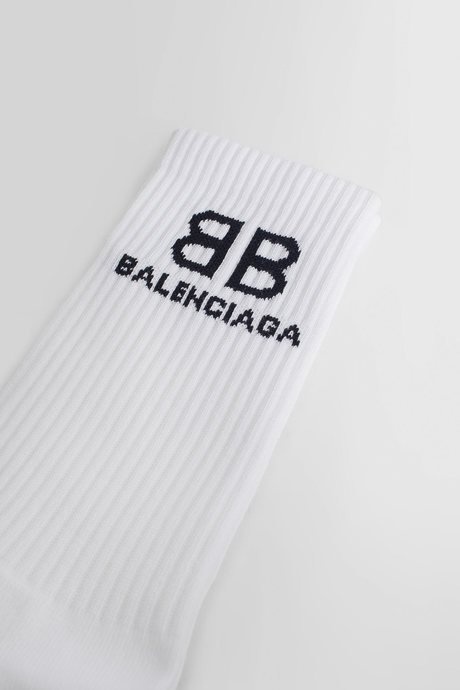 Balenciaga men's white bb tennis socks - 2