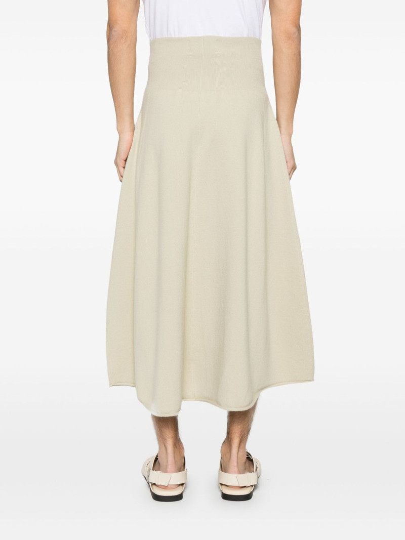 high-waisted draped skirt 4