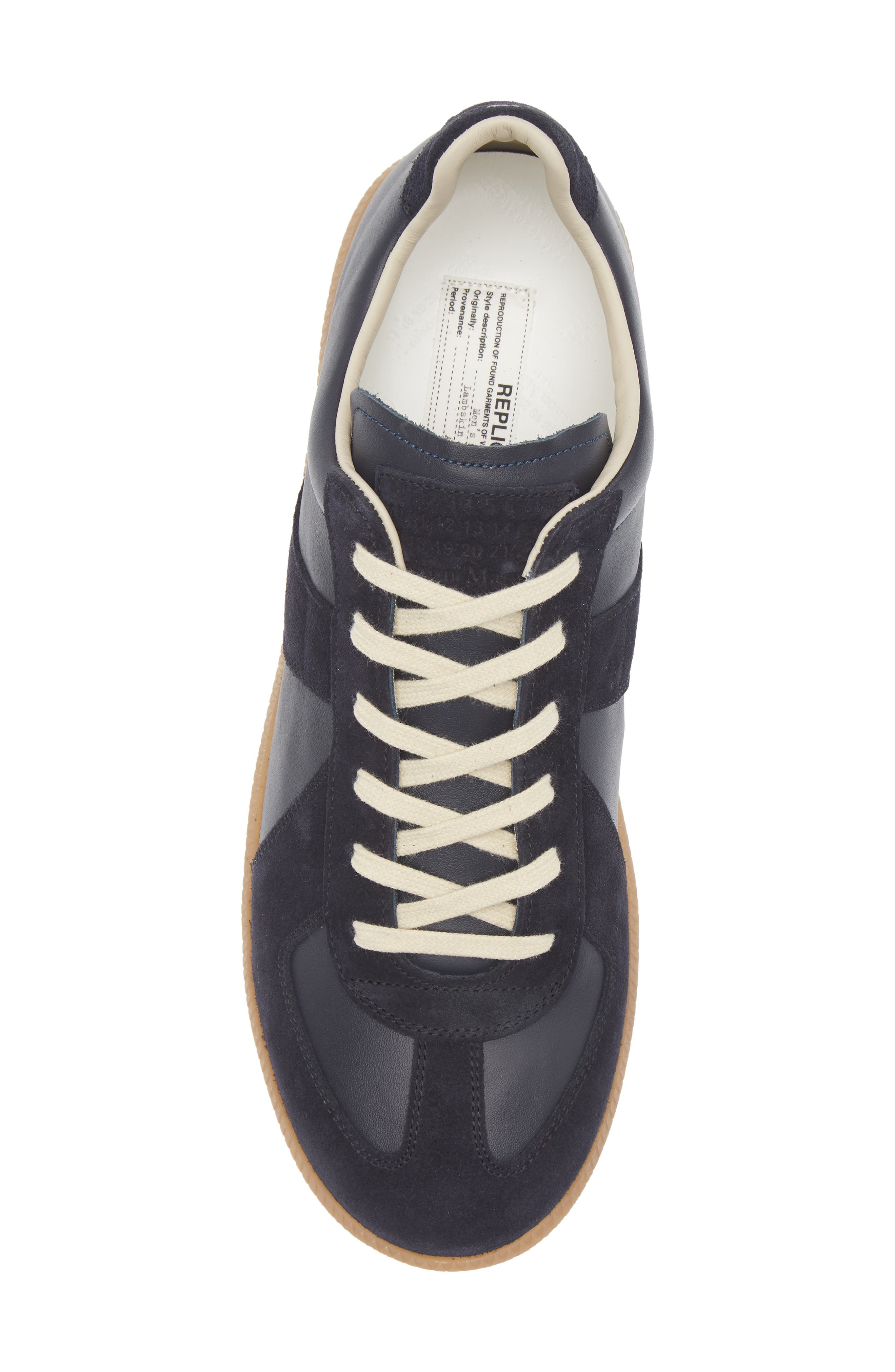 Maison Margiela Replica Low Top Sneaker in Blue Nights at Nordstrom - 5