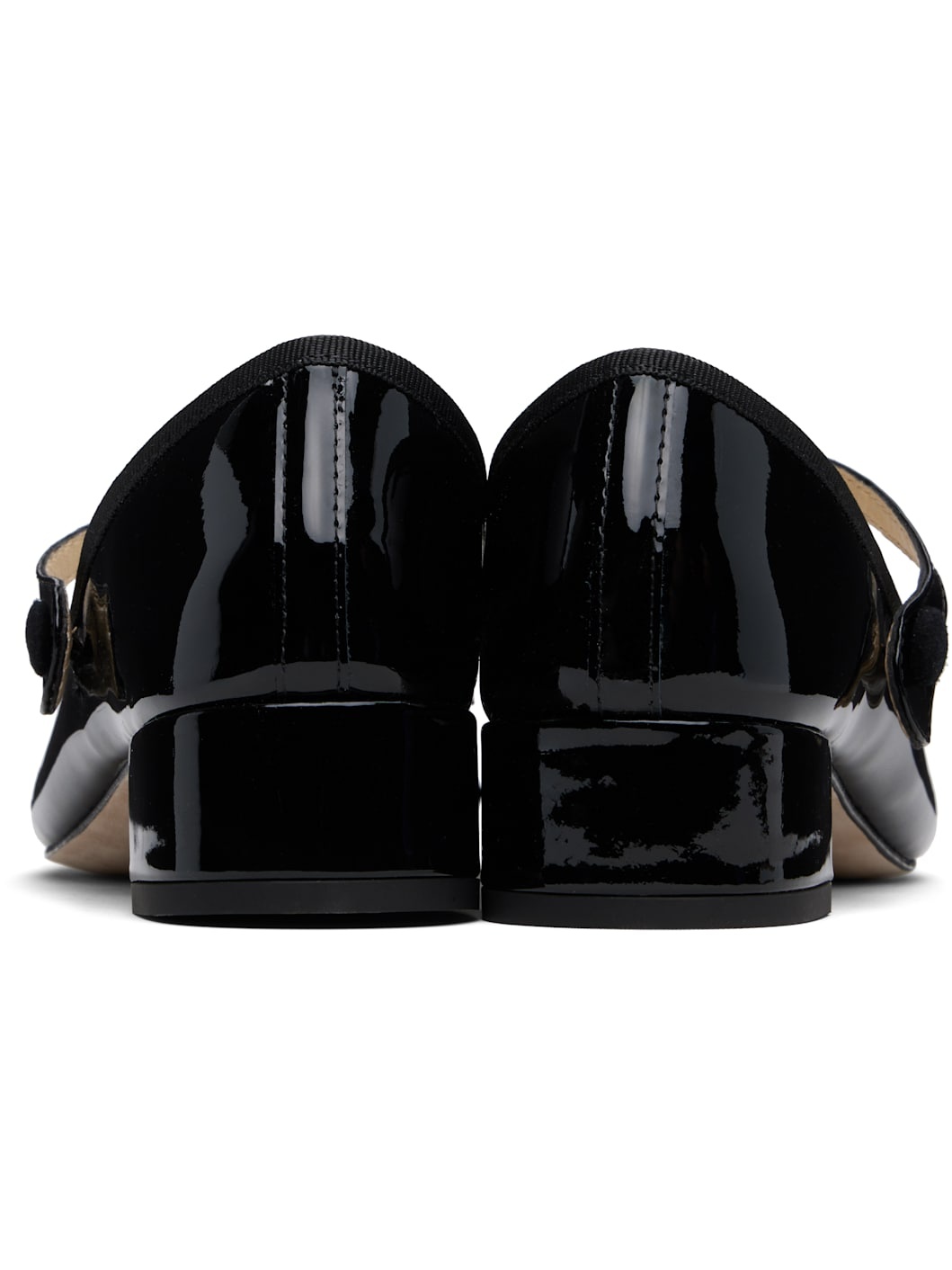 Black Rose Mary Jane Heels - 2