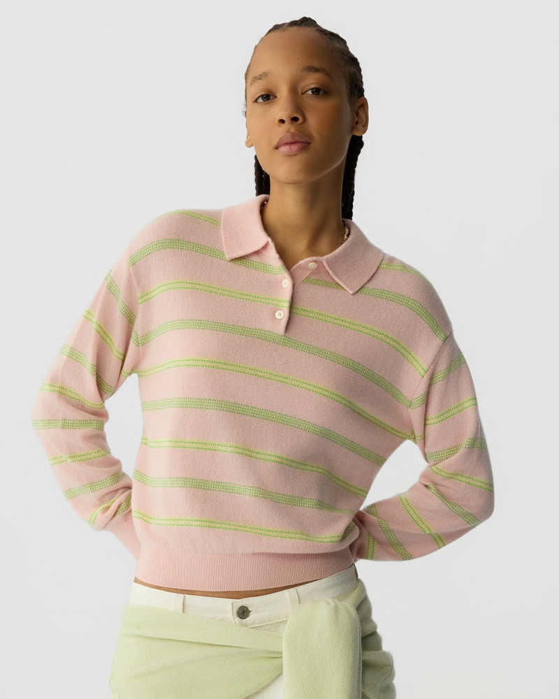 Collegiate Stripe Polo 4