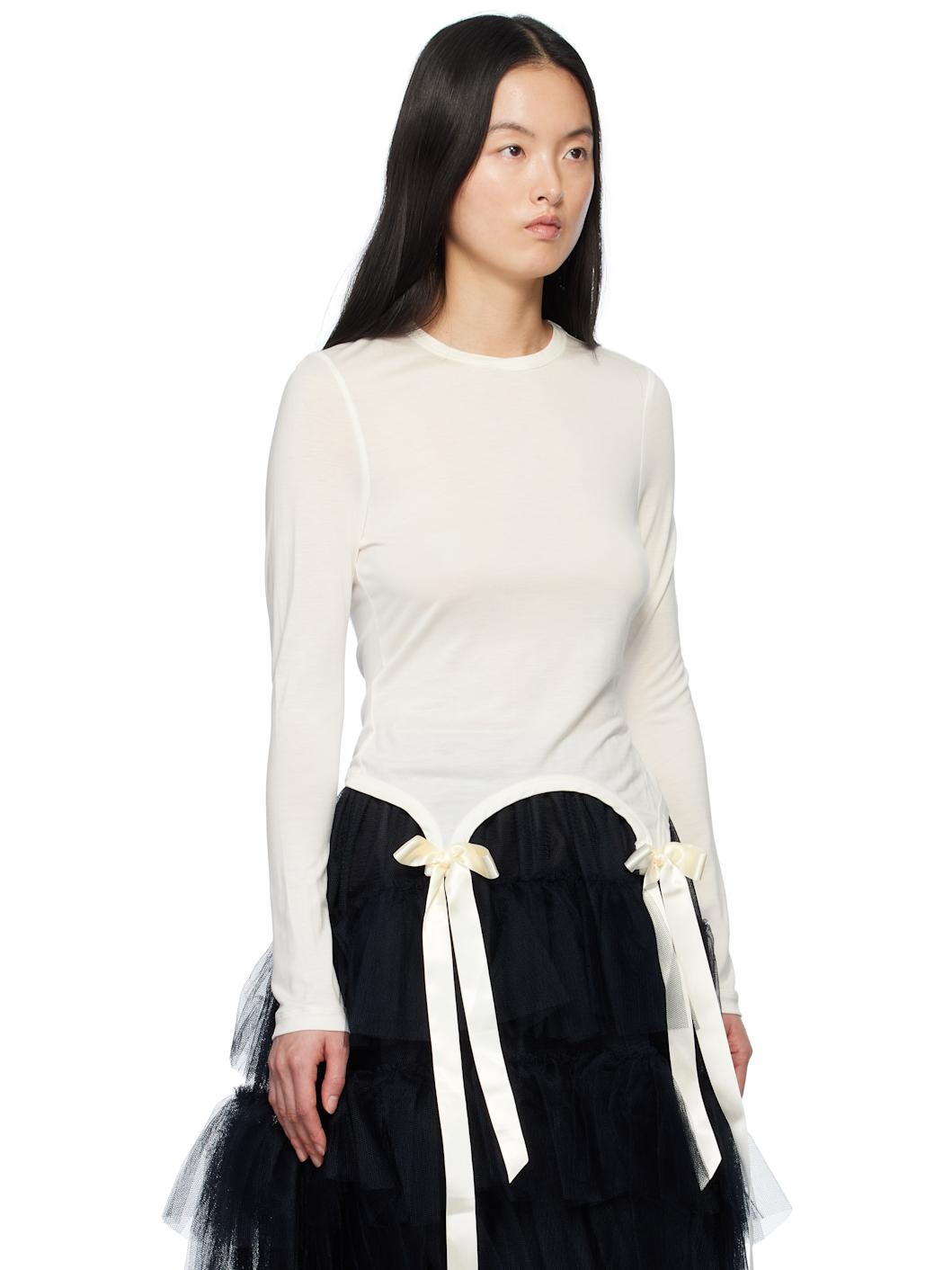 Off-White Bow Tail Easy T-shirt - 2