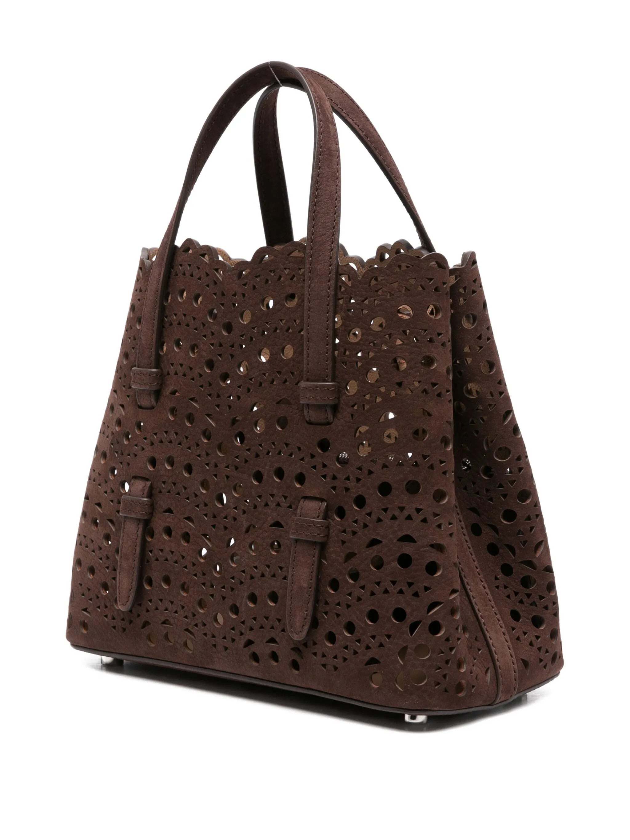 Alaïa Suede Tote Bag - 4