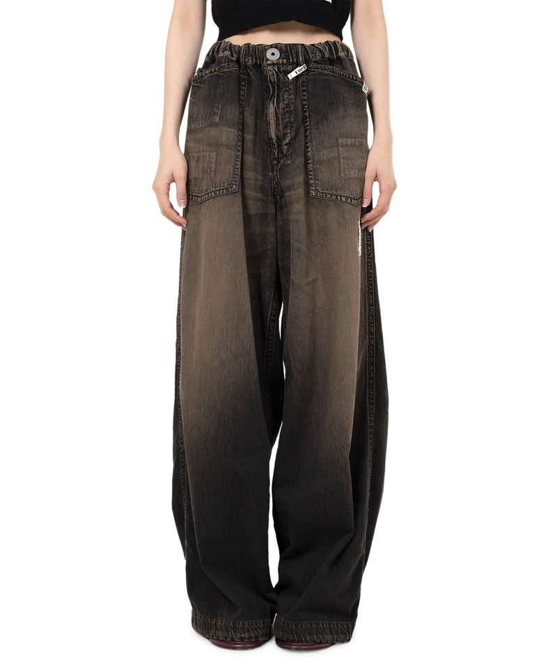 Light Denim Wide Pants 3
