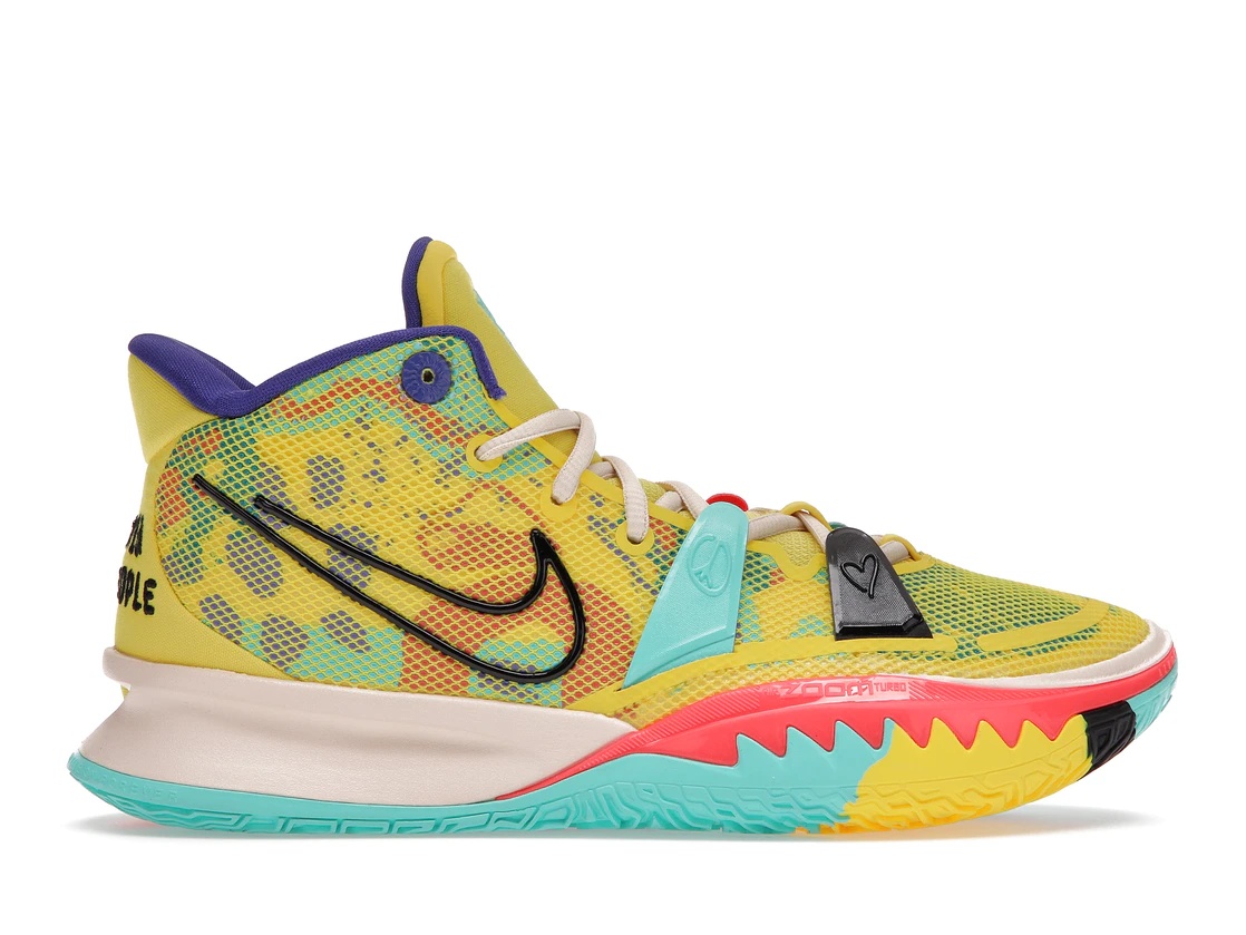 Nike Kyrie 7 1 World 1 People Yellow - 1